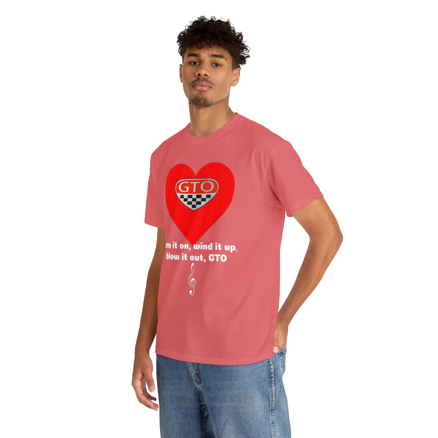 Turn It On, WInd It Up, Blow It Out GTO Unisex Heavy Cotton Tee