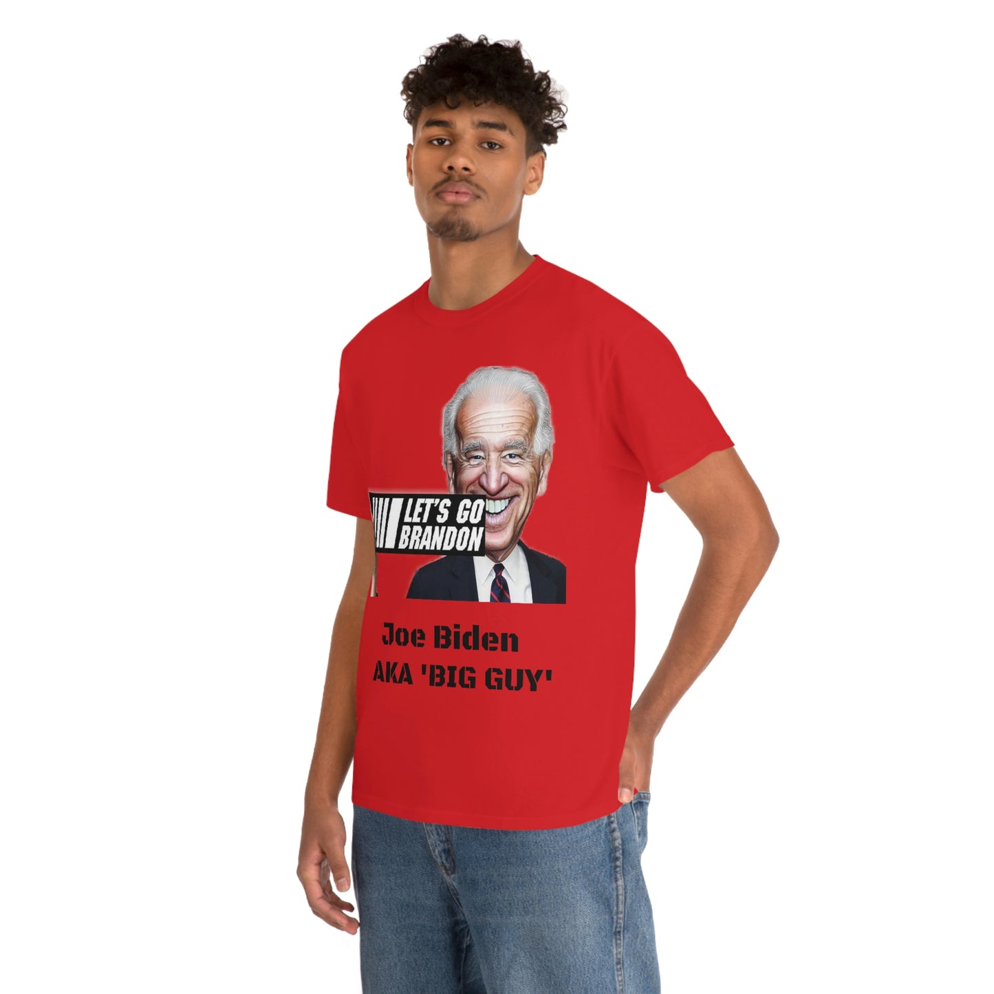 Joe Biden The Big Guy Unisex Heavy Cotton Tee