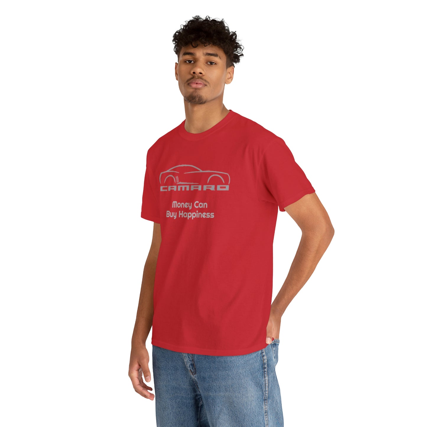 Camaro Money Can Buy Happiness Unisex Heavy Cotton Tee