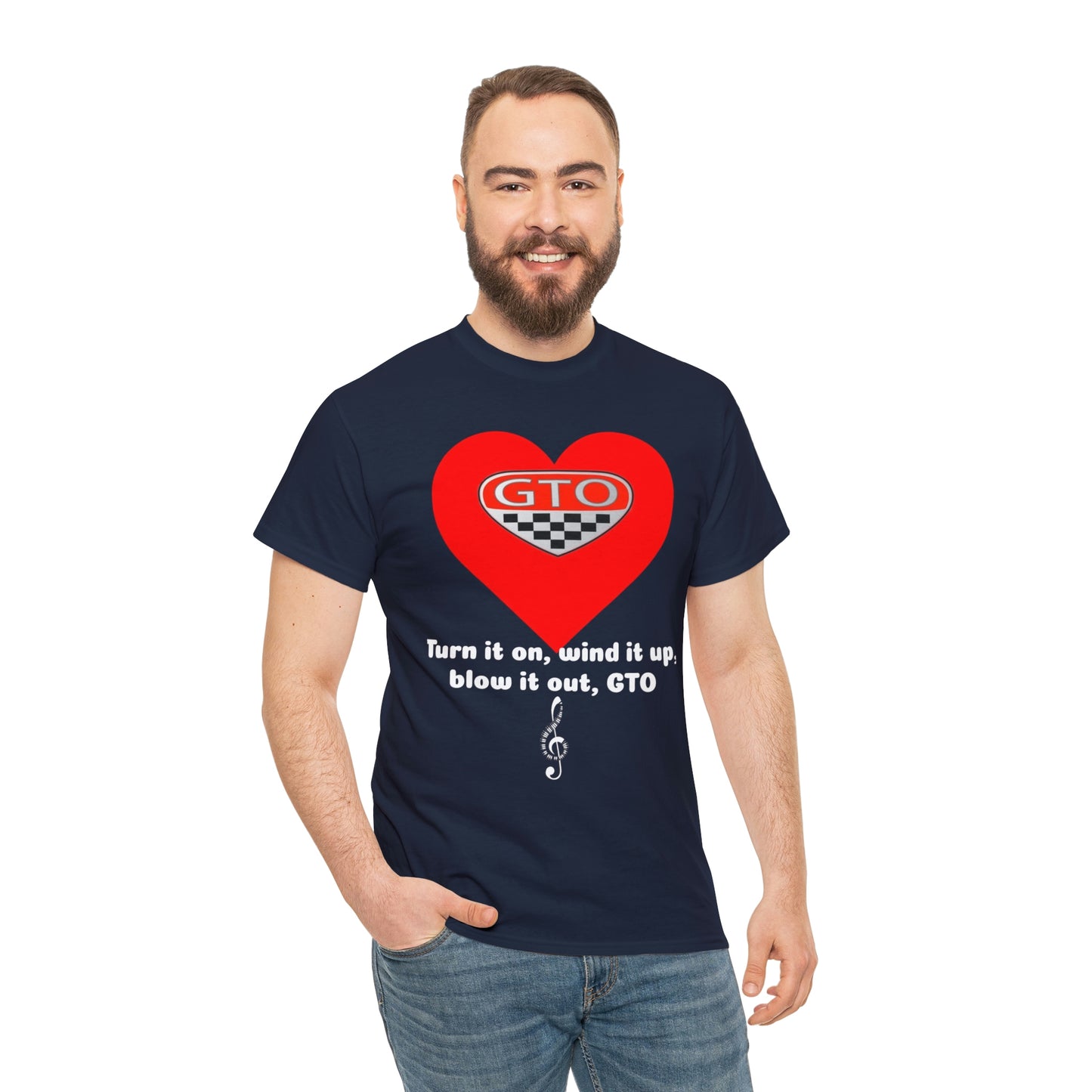Turn It On, WInd It Up, Blow It Out GTO Unisex Heavy Cotton Tee