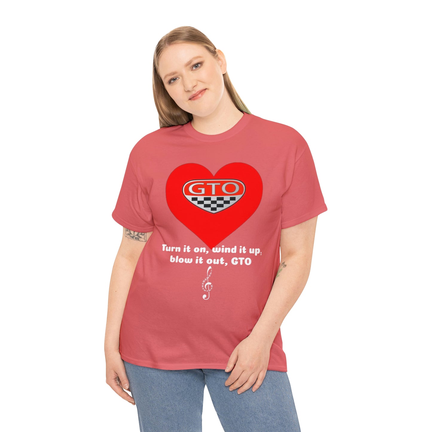 Turn It On, WInd It Up, Blow It Out GTO Unisex Heavy Cotton Tee