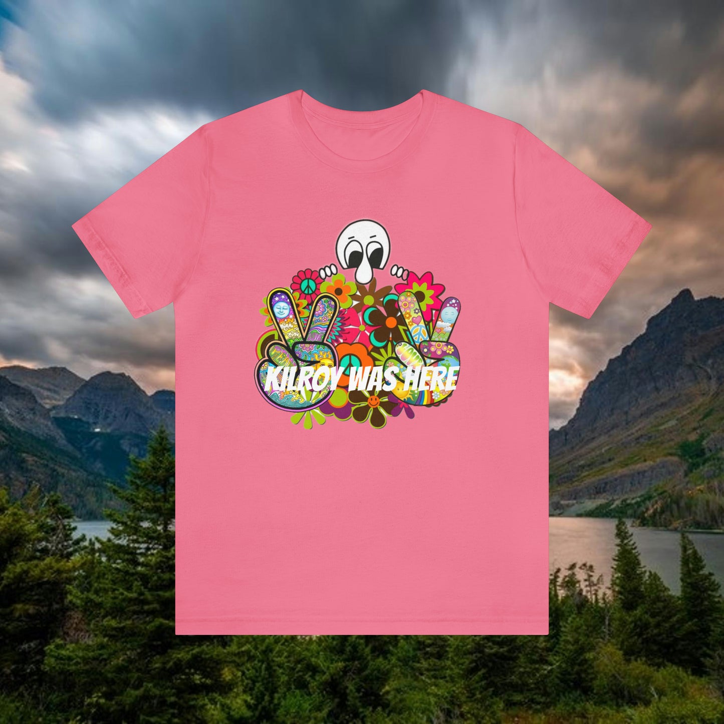 Kilroy Was Here Unisex Jersey Short Sleeve Tee Shirt