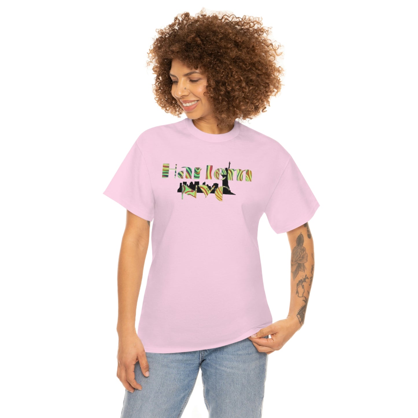 Harlem NY Unisex Heavy Cotton Tee