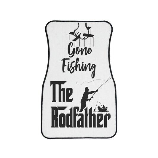 Gone Fishing Godfather Parody Car Floor Mats, 1pc