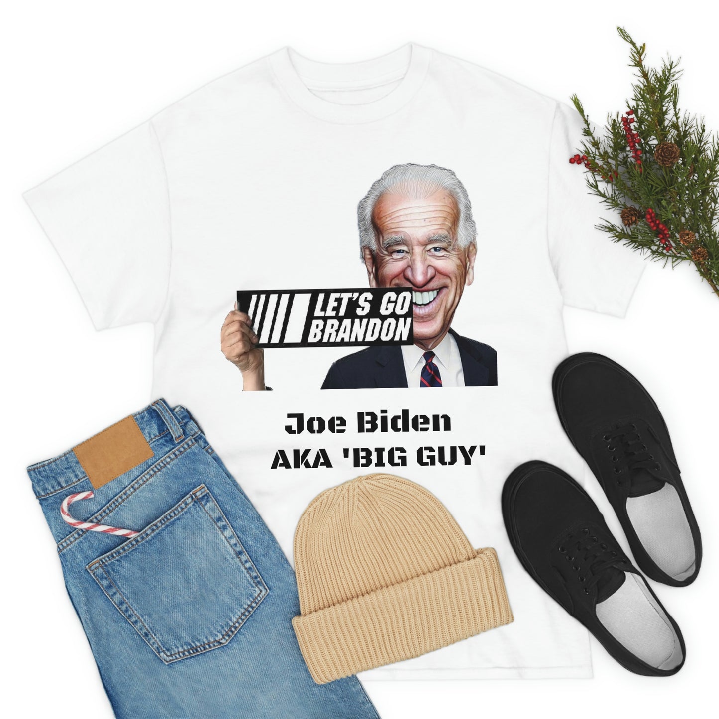 Joe Biden The Big Guy Unisex Heavy Cotton Tee