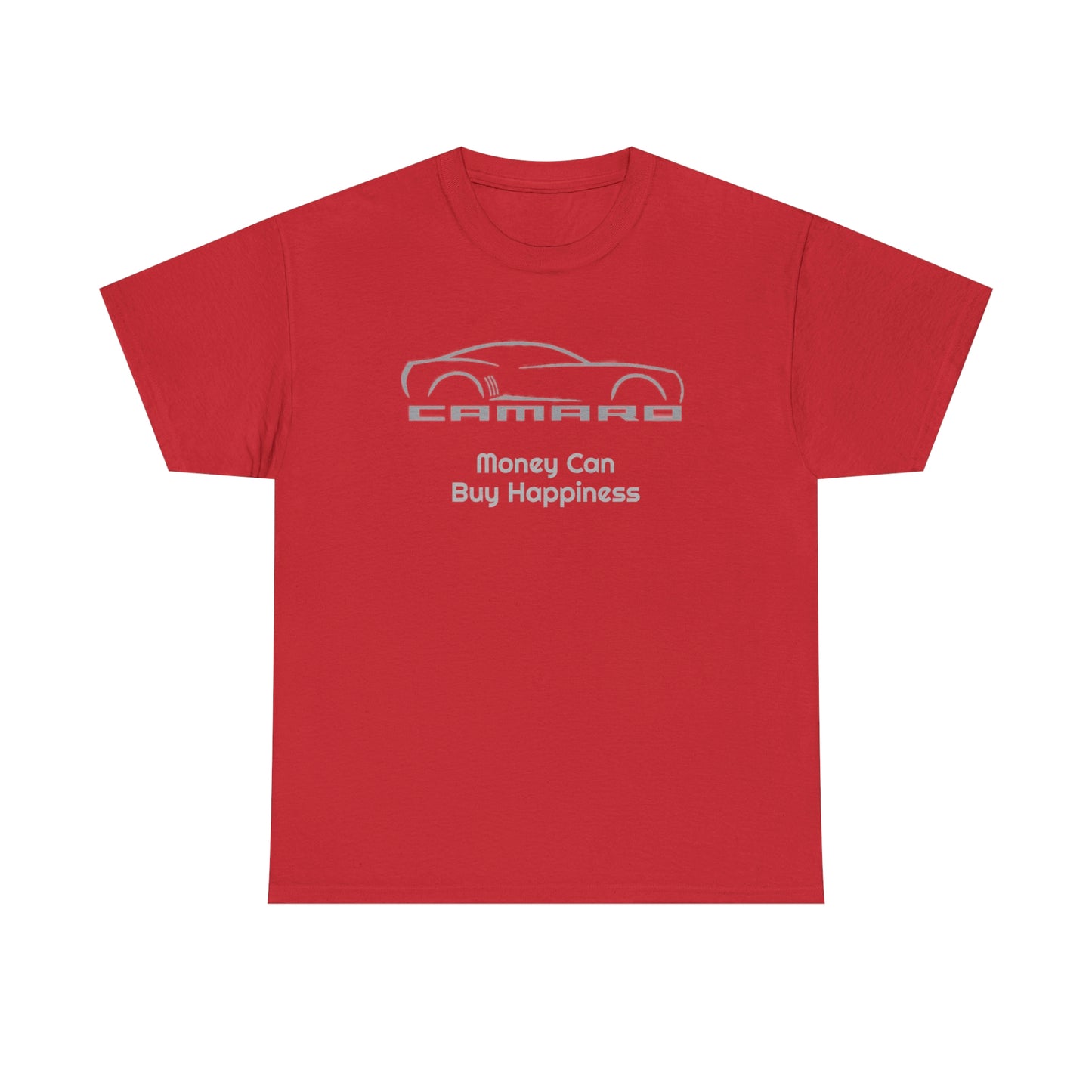 Camaro Money Can Buy Happiness Unisex Heavy Cotton Tee