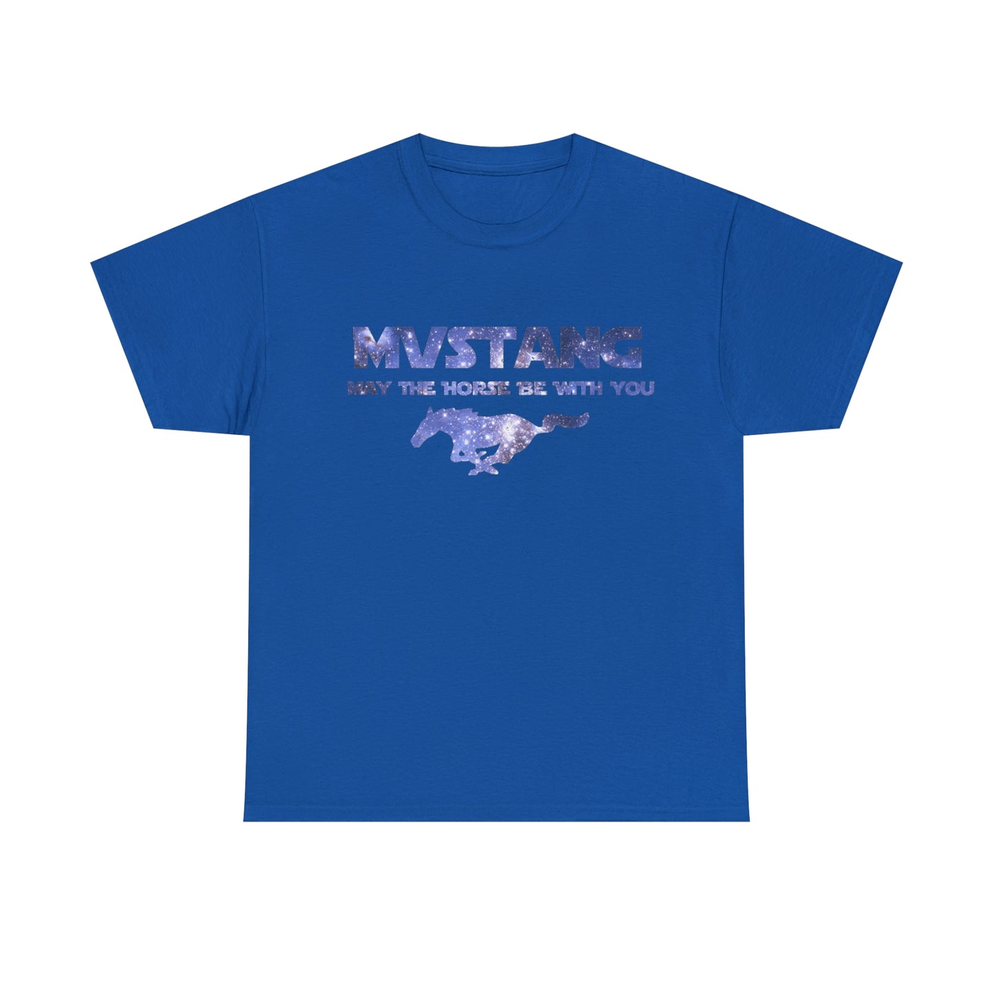 Mustang - May The Horse Be With You Unisex Heavy Cotton Tee