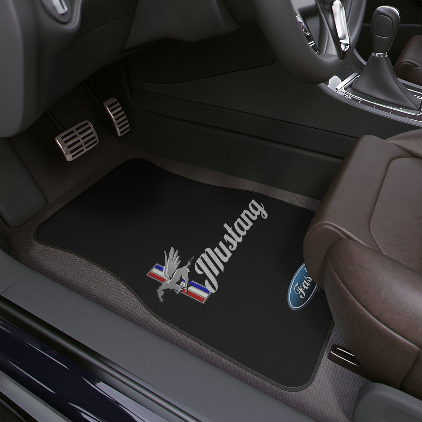 Mustang Car Floor Mat Drivers Side Floor