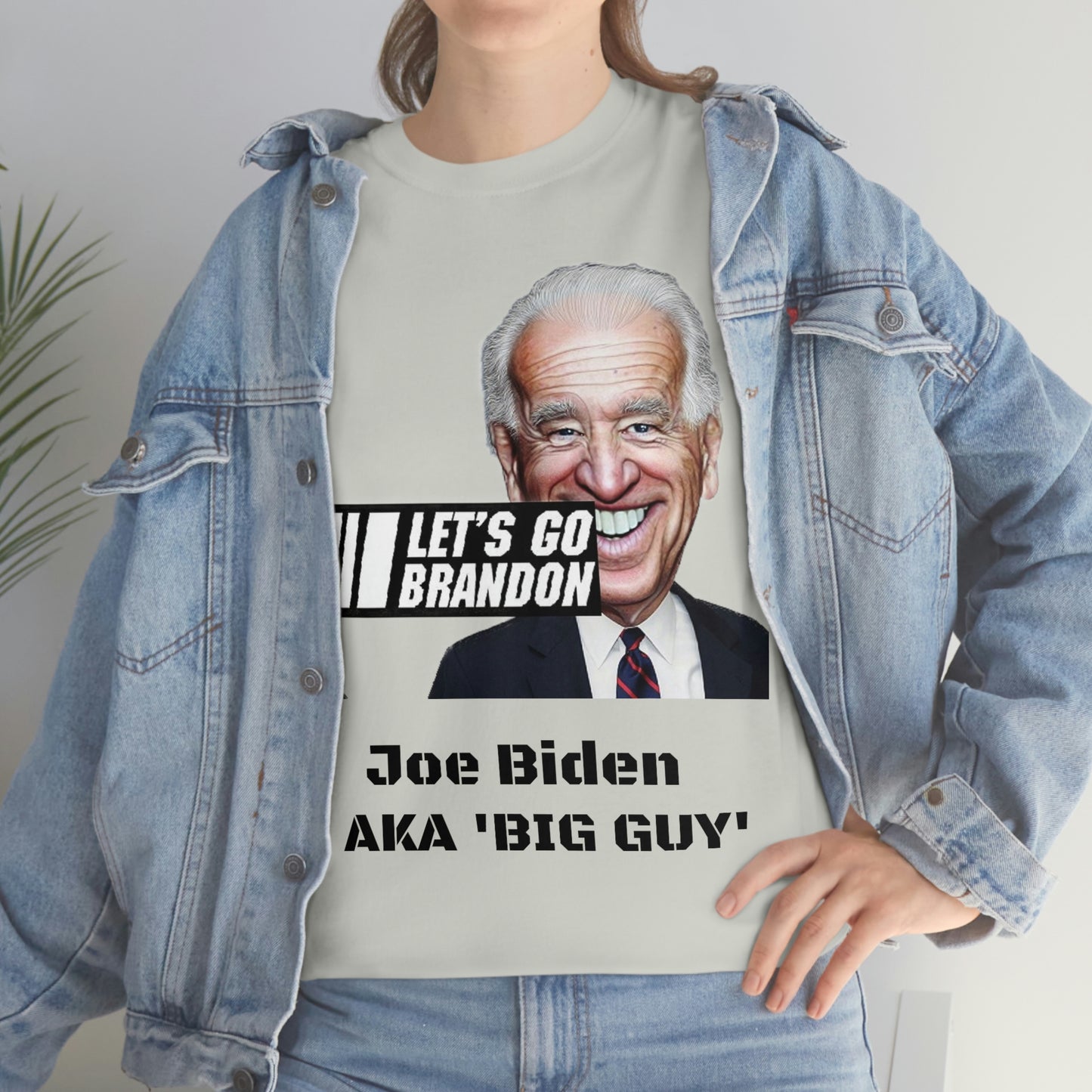 Joe Biden The Big Guy Unisex Heavy Cotton Tee