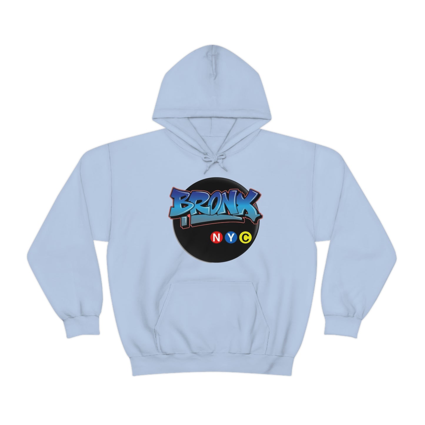 Bronx Graffiti Style Unisex Heavy Blend Hooded Sweatshirt