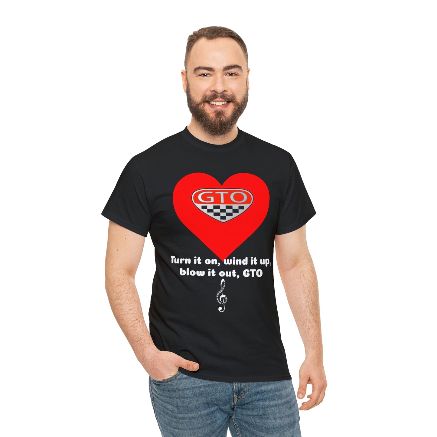 Turn It On, WInd It Up, Blow It Out GTO Unisex Heavy Cotton Tee