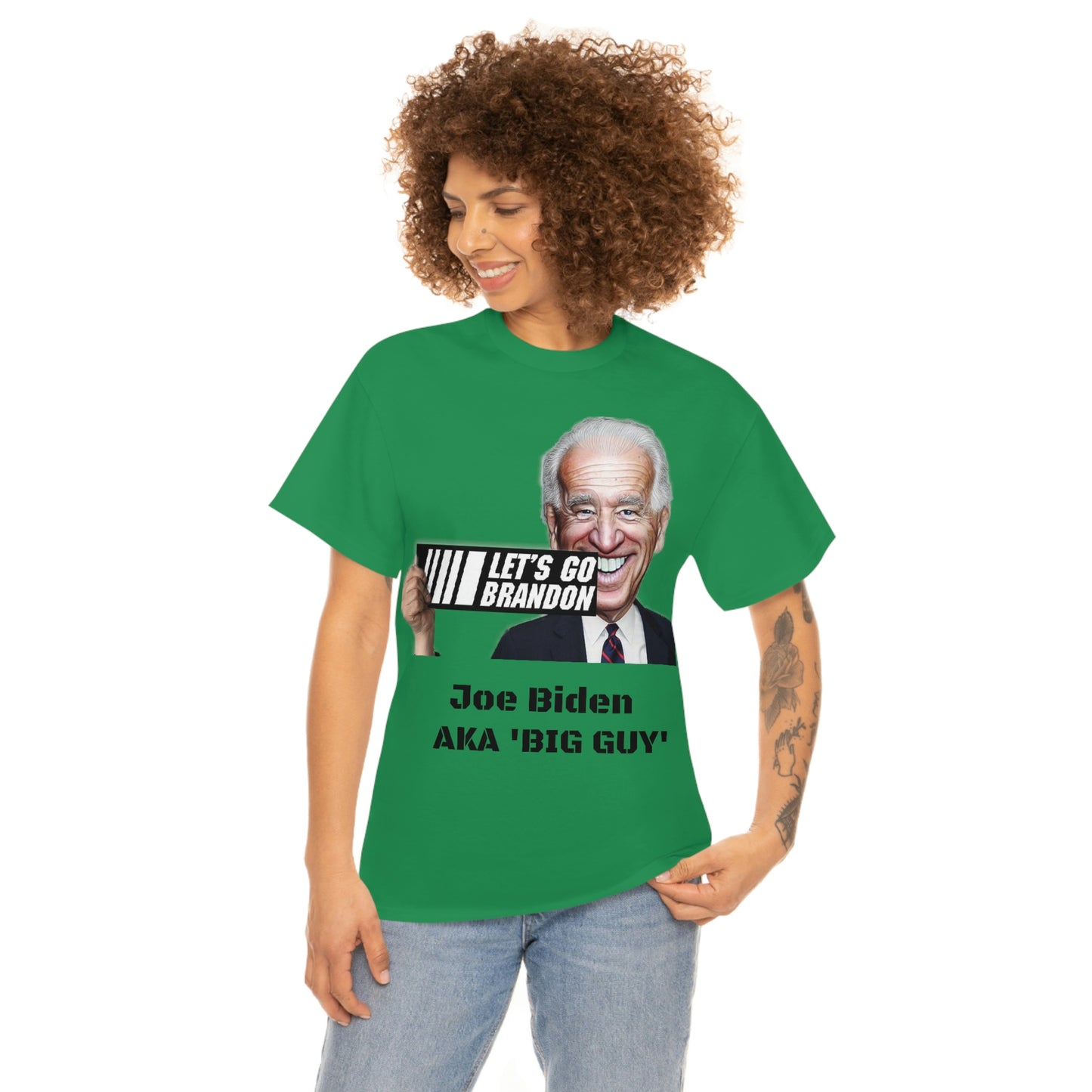 Joe Biden The Big Guy Unisex Heavy Cotton Tee