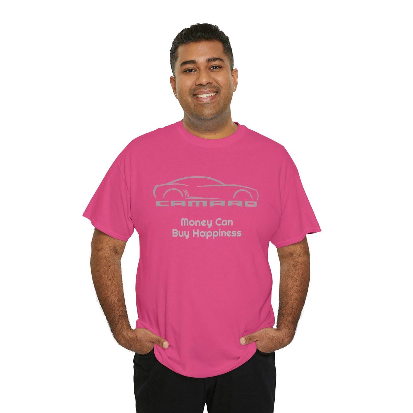 Camaro Money Can Buy Happiness Unisex Heavy Cotton Tee