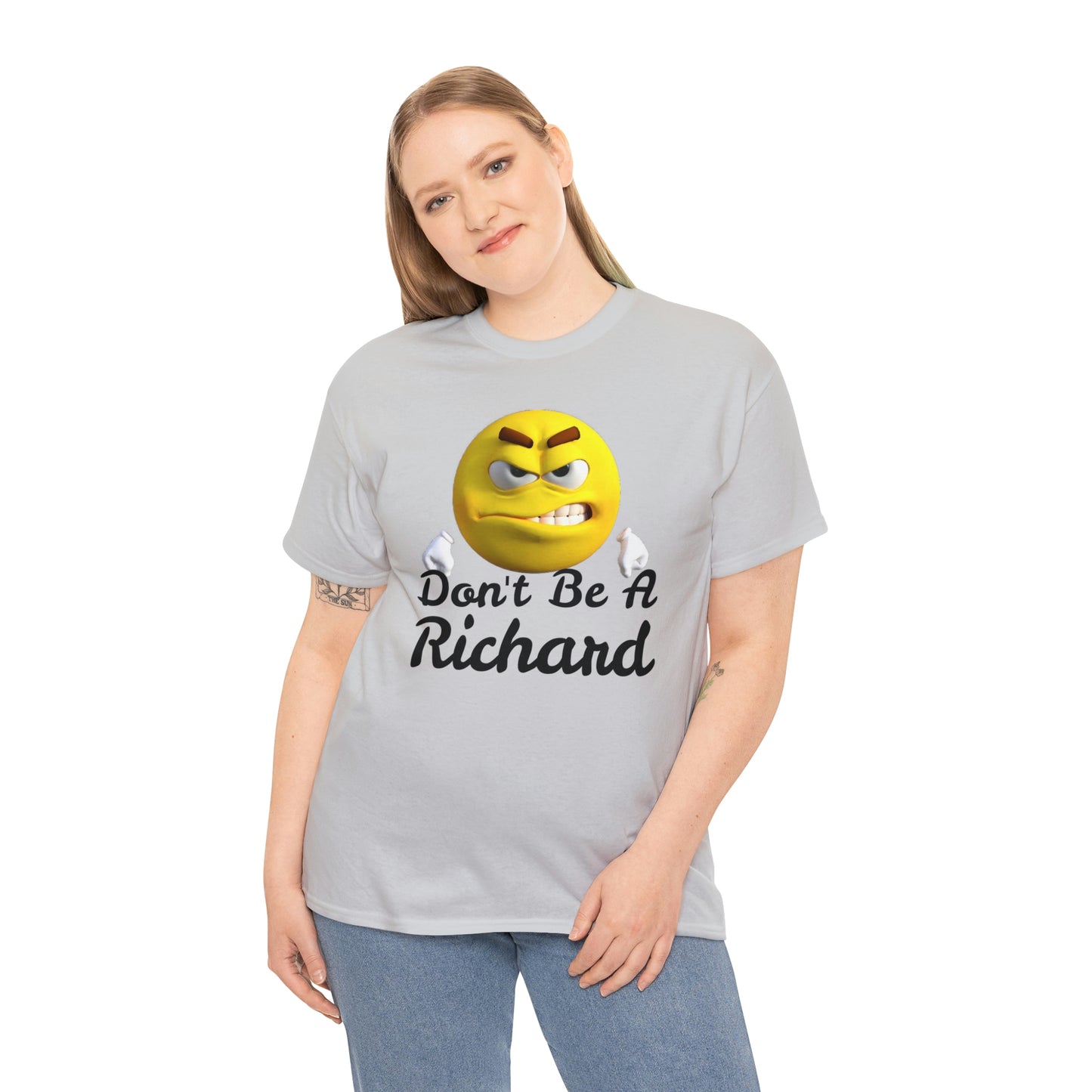 Don't Be A Richard Unisex Heavy Cotton Tee