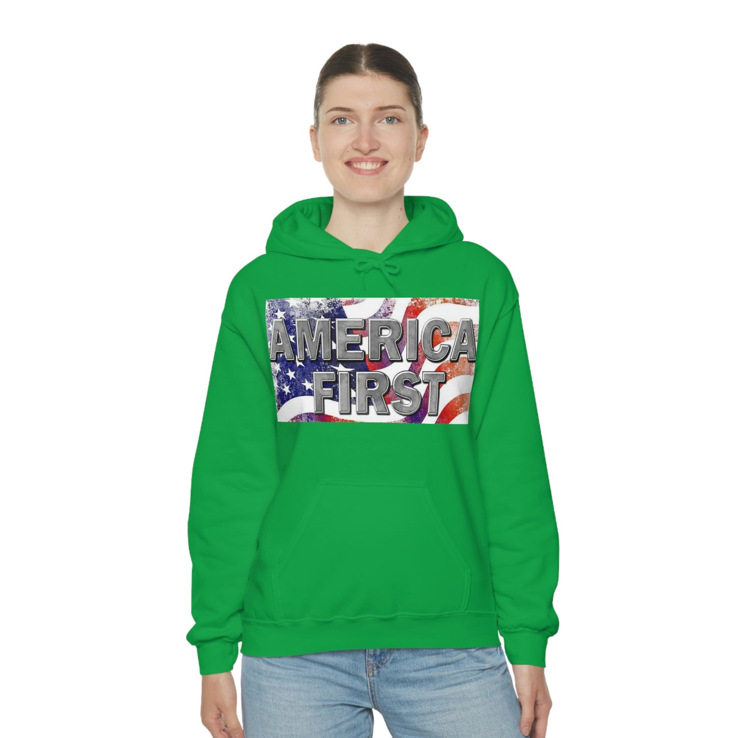 America First Unisex Heavy Blend™ Hooded Sweatshirt