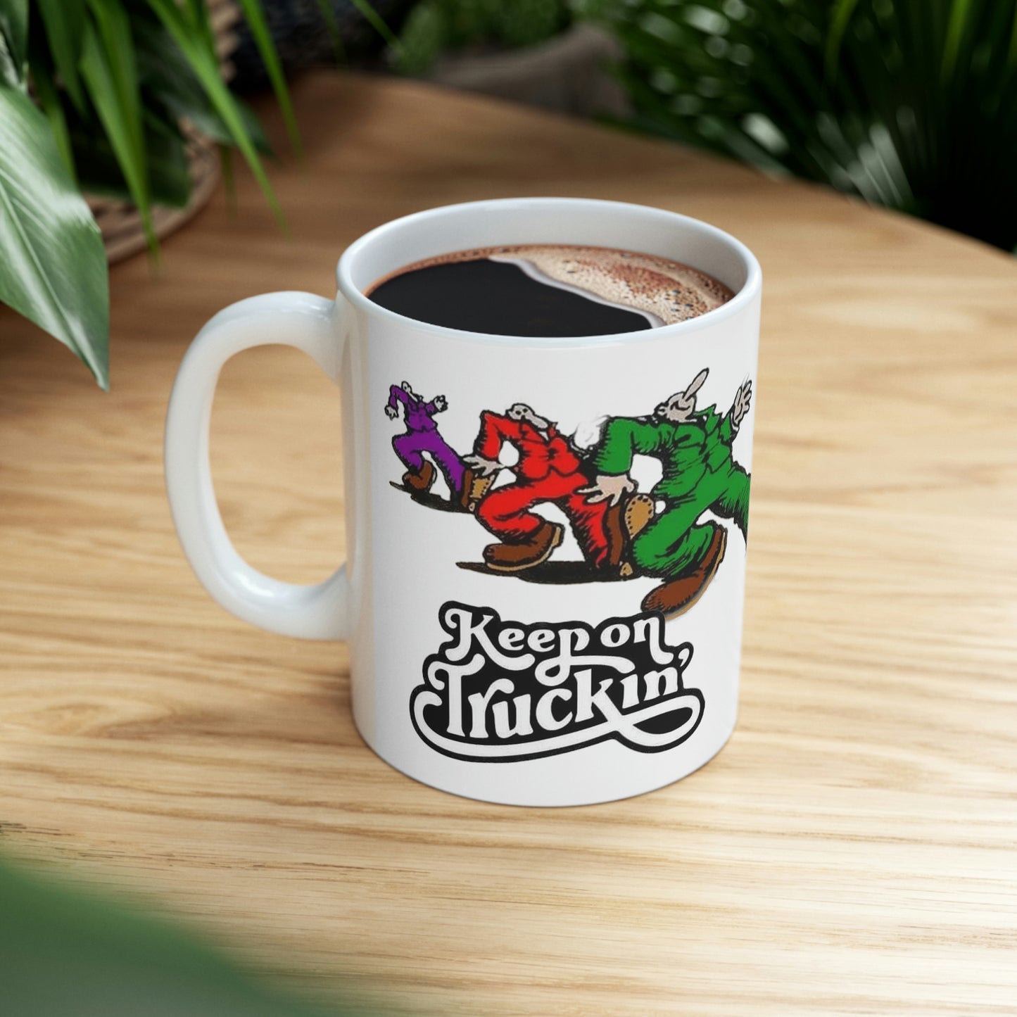 Keep On Trucking Ceramic Mug 11oz