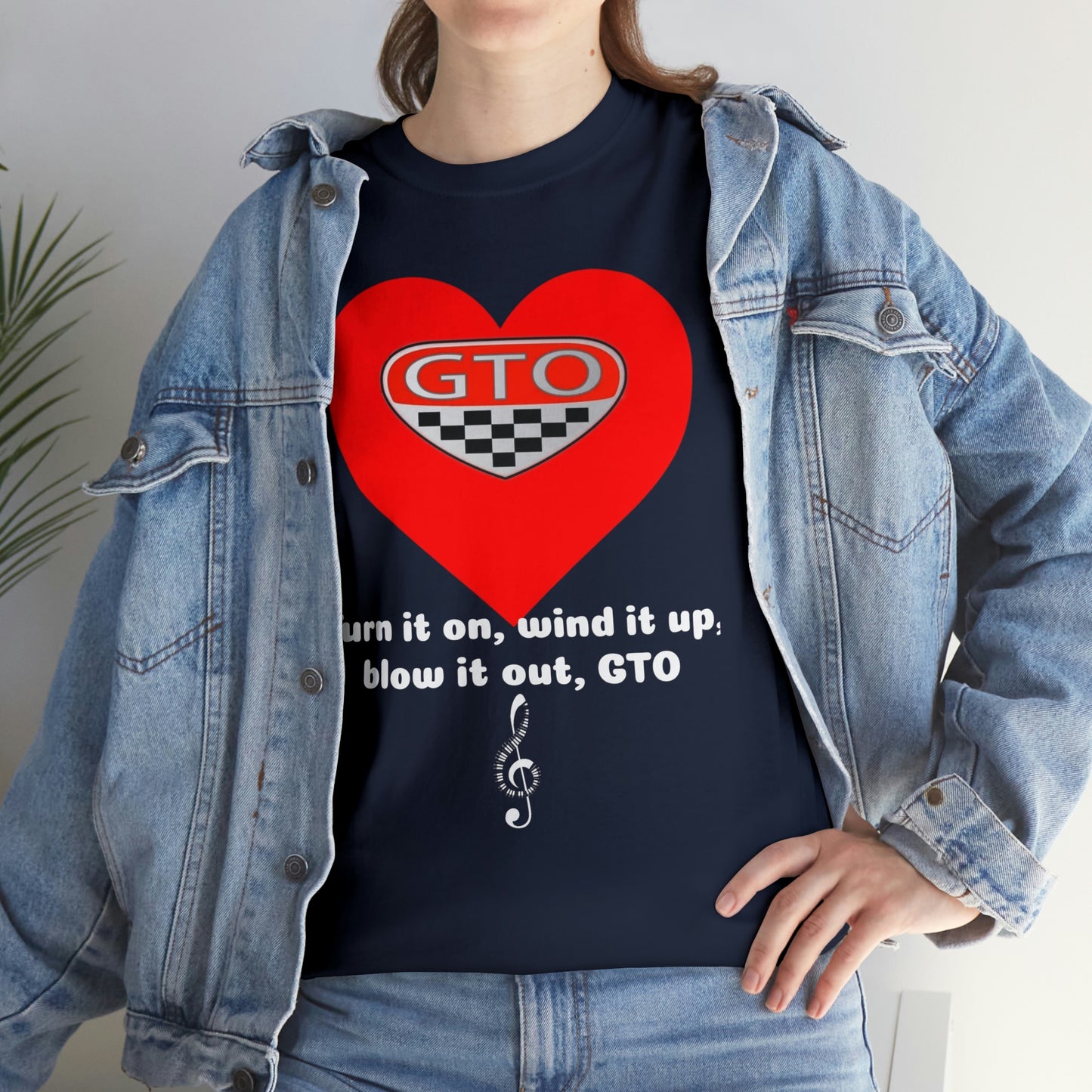 Turn It On, WInd It Up, Blow It Out GTO Unisex Heavy Cotton Tee