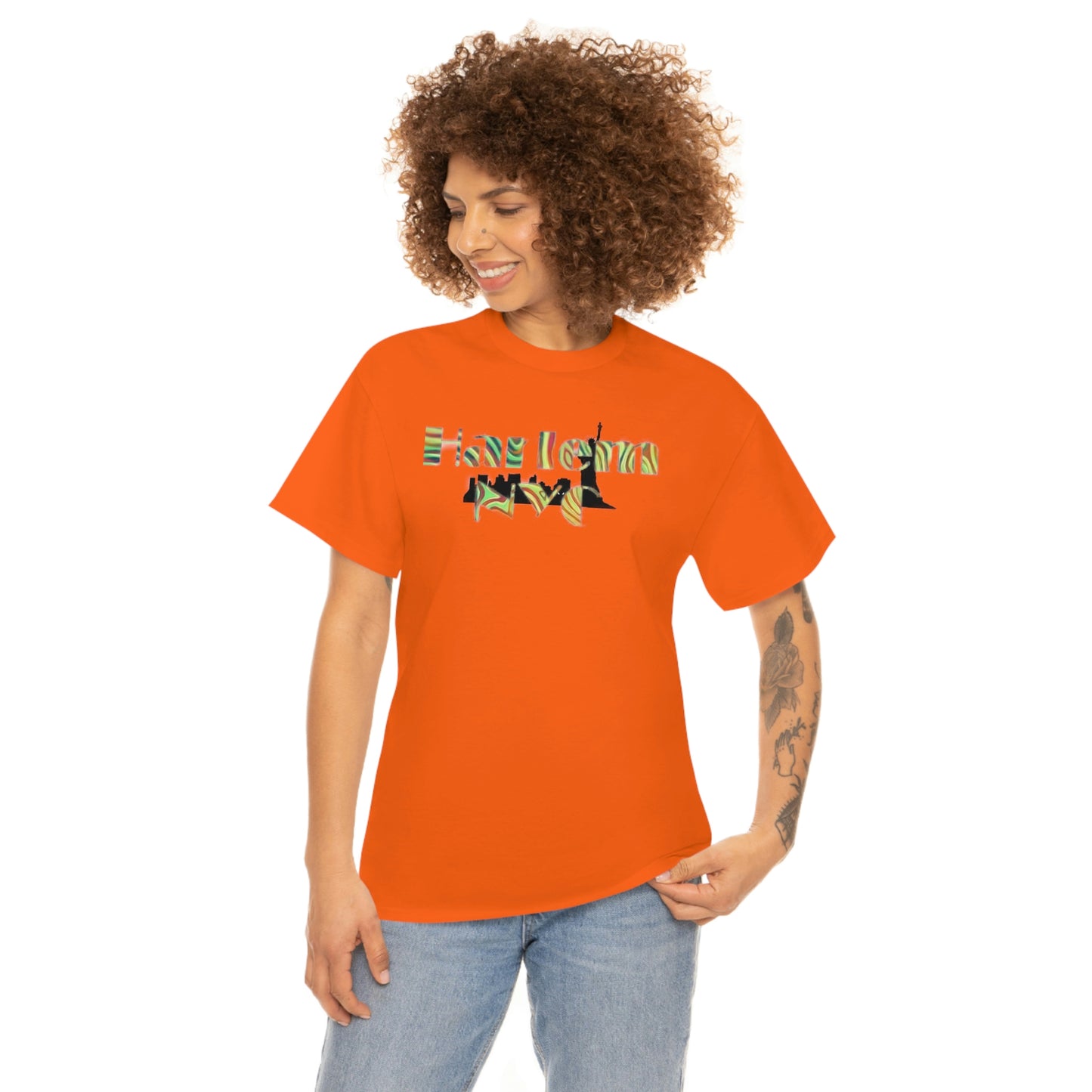 Harlem NY Unisex Heavy Cotton Tee