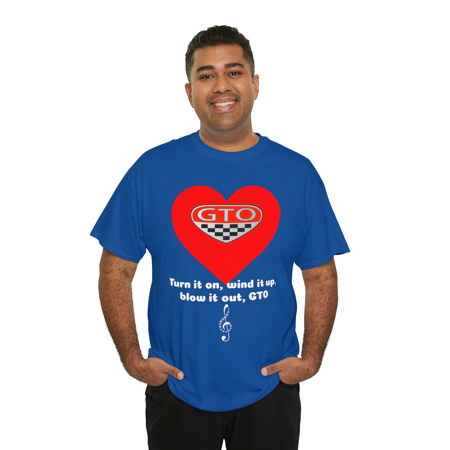 Turn It On, WInd It Up, Blow It Out GTO Unisex Heavy Cotton Tee