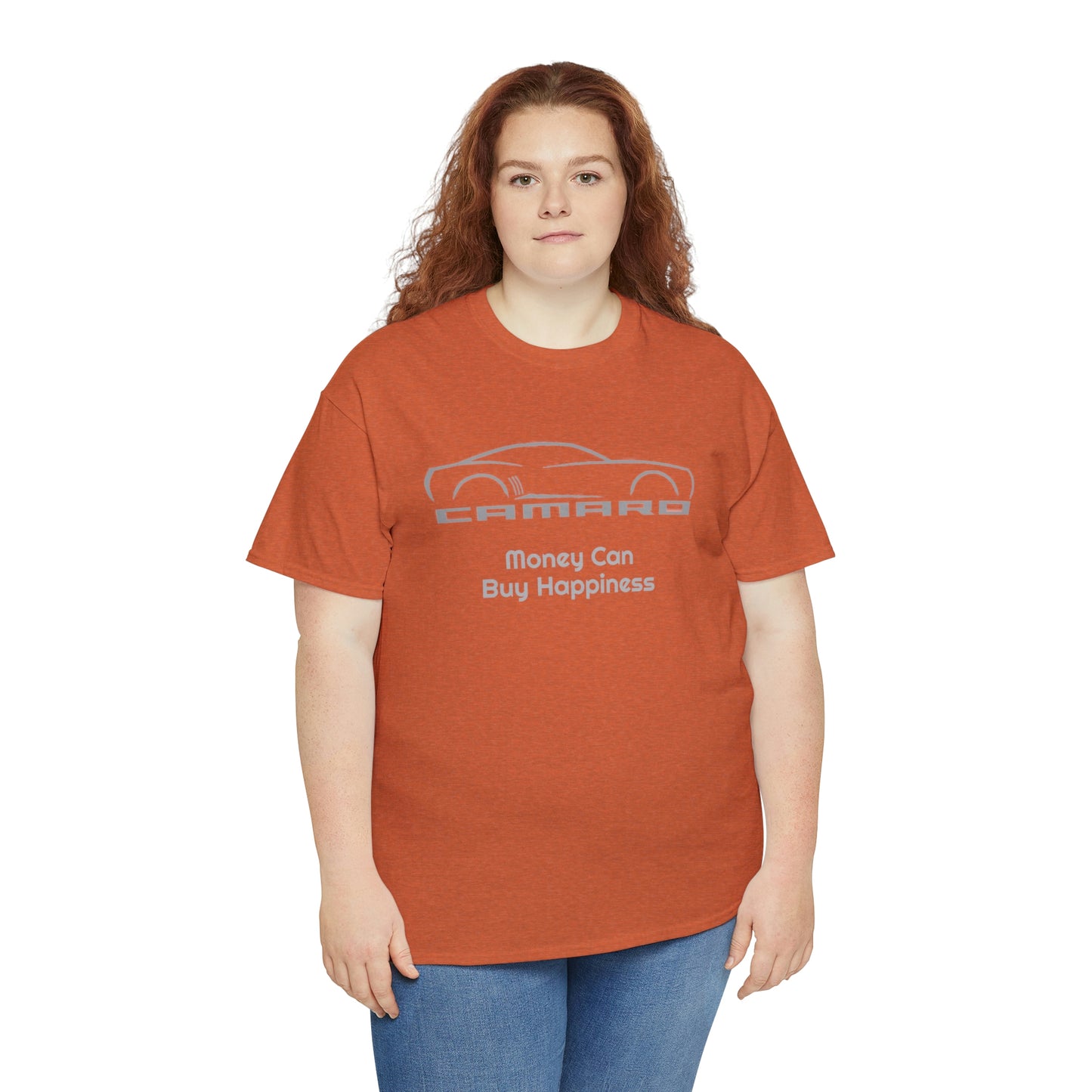 Camaro Money Can Buy Happiness Unisex Heavy Cotton Tee