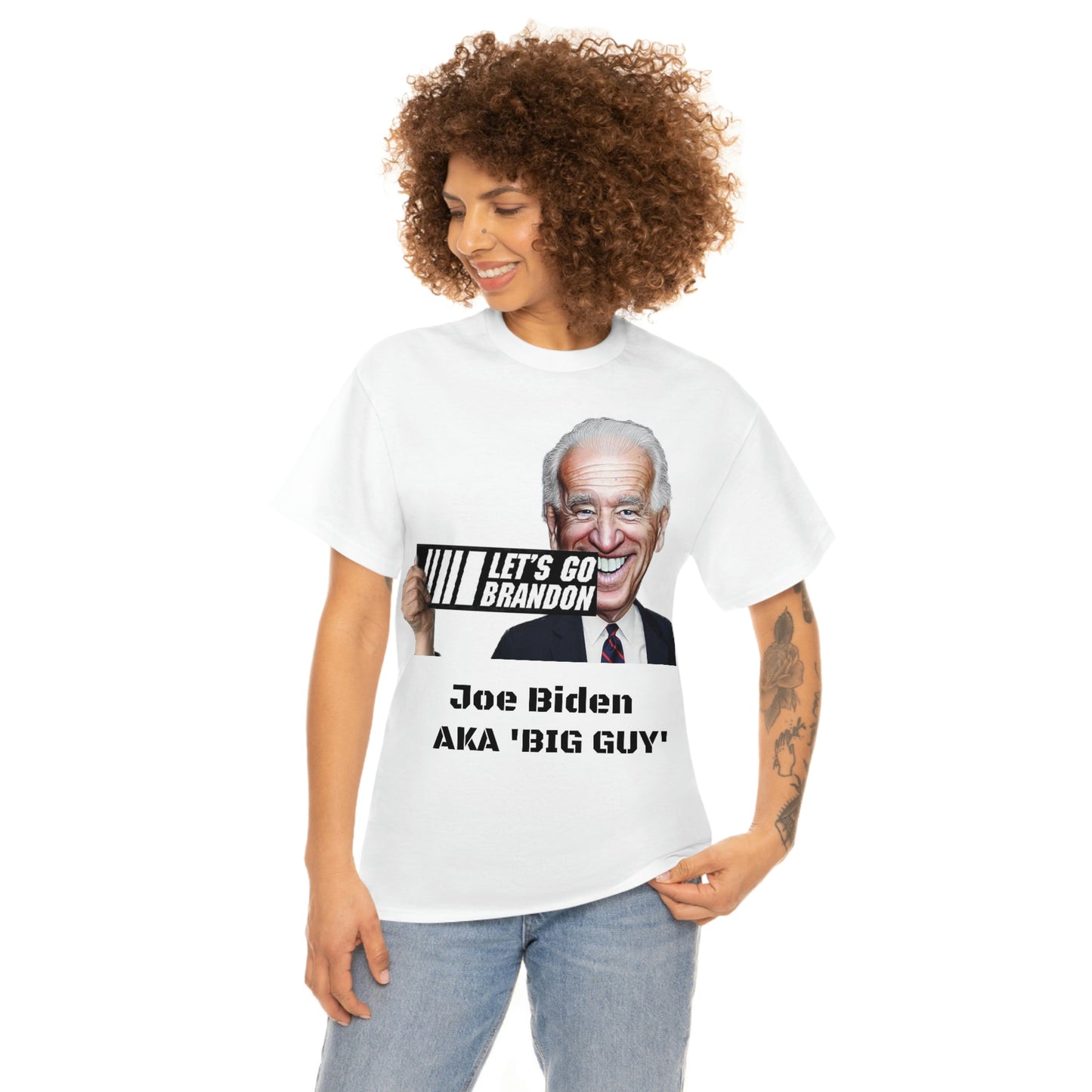 Joe Biden The Big Guy Unisex Heavy Cotton Tee