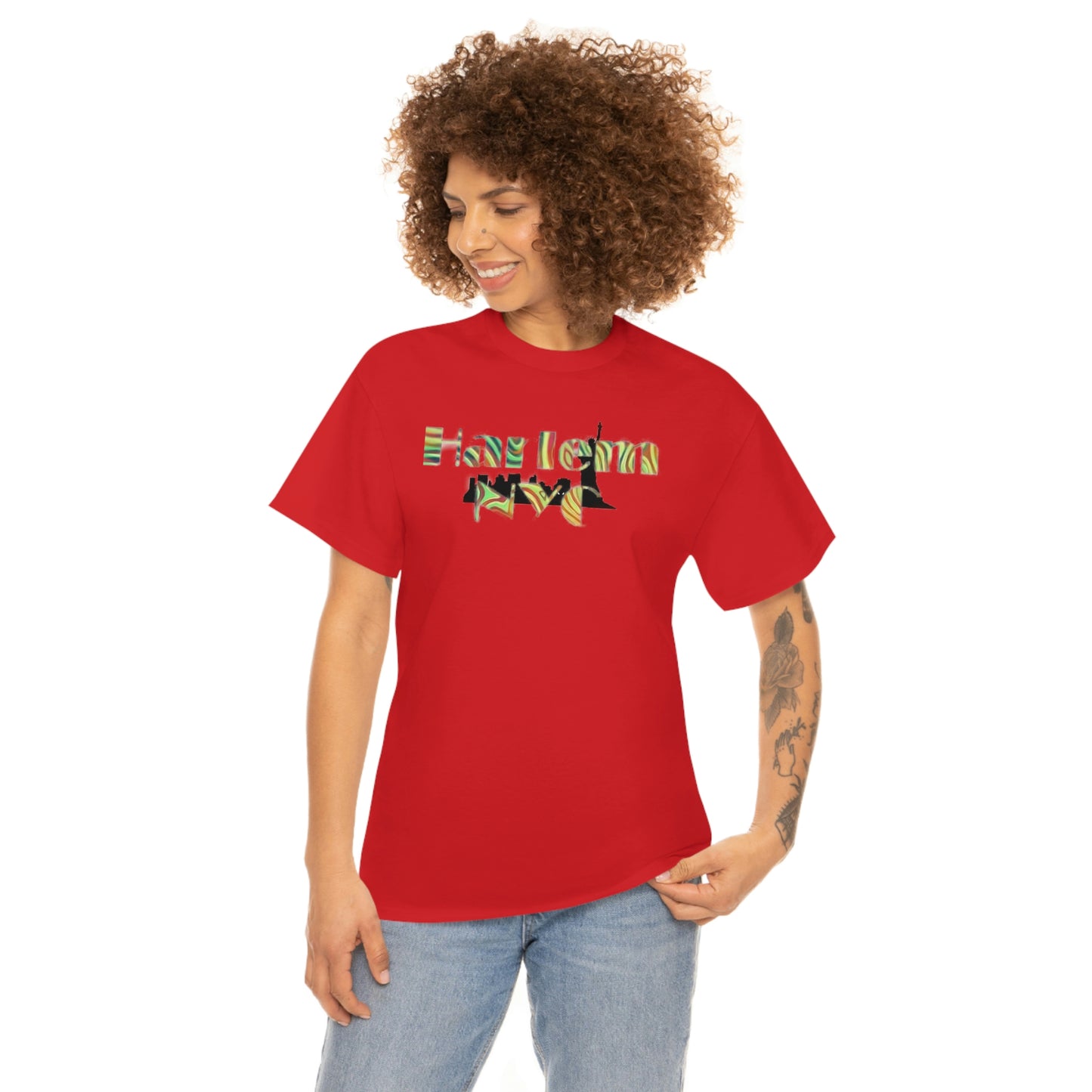 Harlem NY Unisex Heavy Cotton Tee