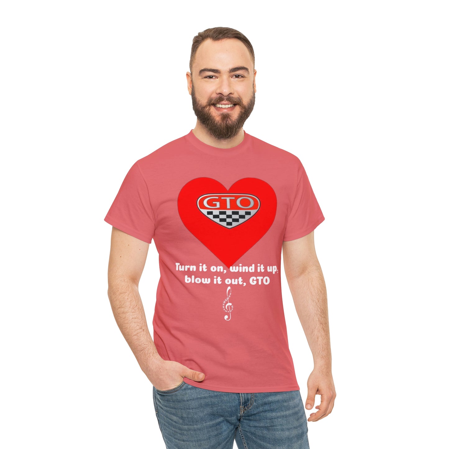 Turn It On, WInd It Up, Blow It Out GTO Unisex Heavy Cotton Tee