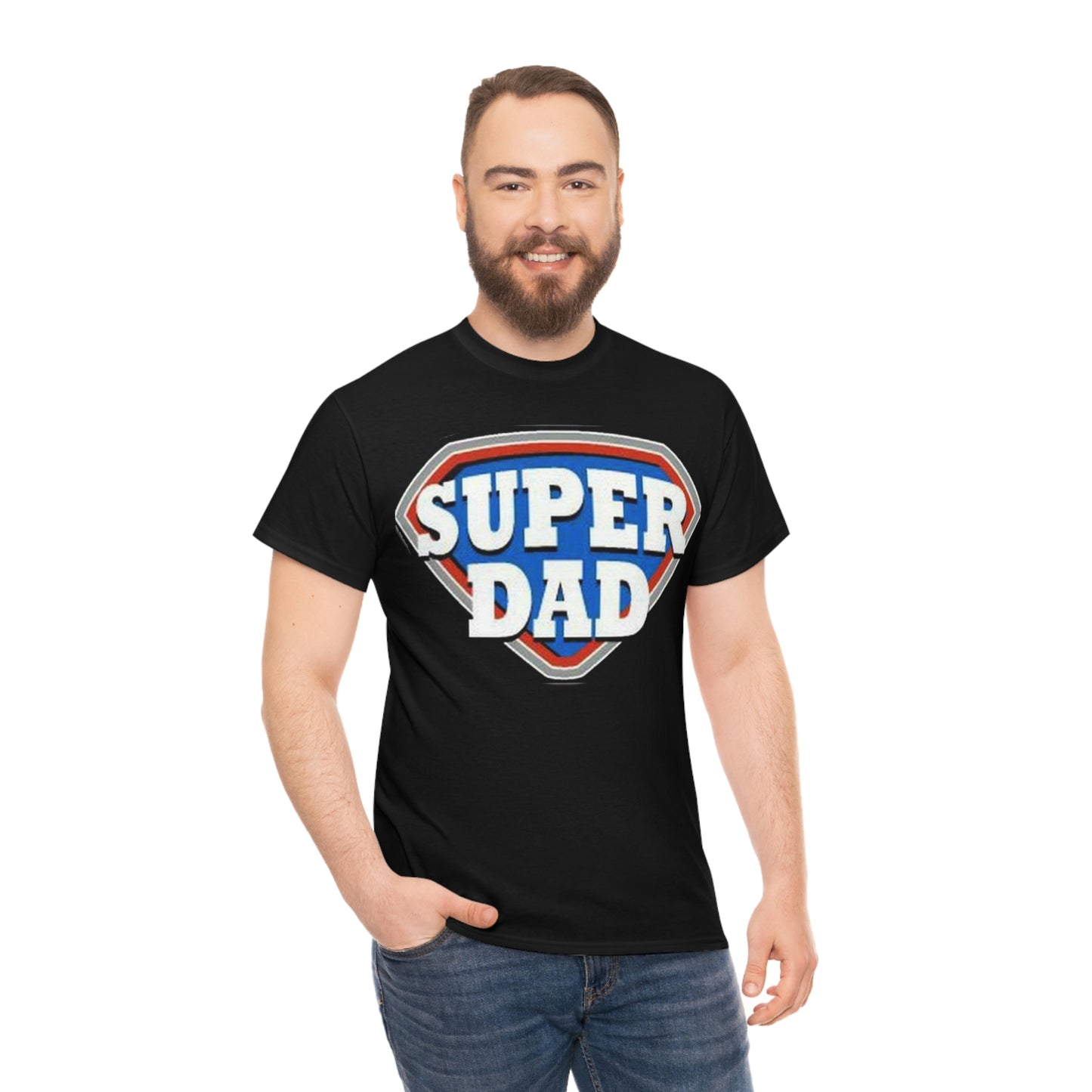 Super Dad Unisex Heavy Cotton Tee