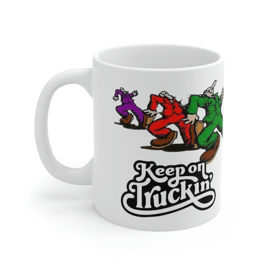 Keep On Trucking Ceramic Mug 11oz