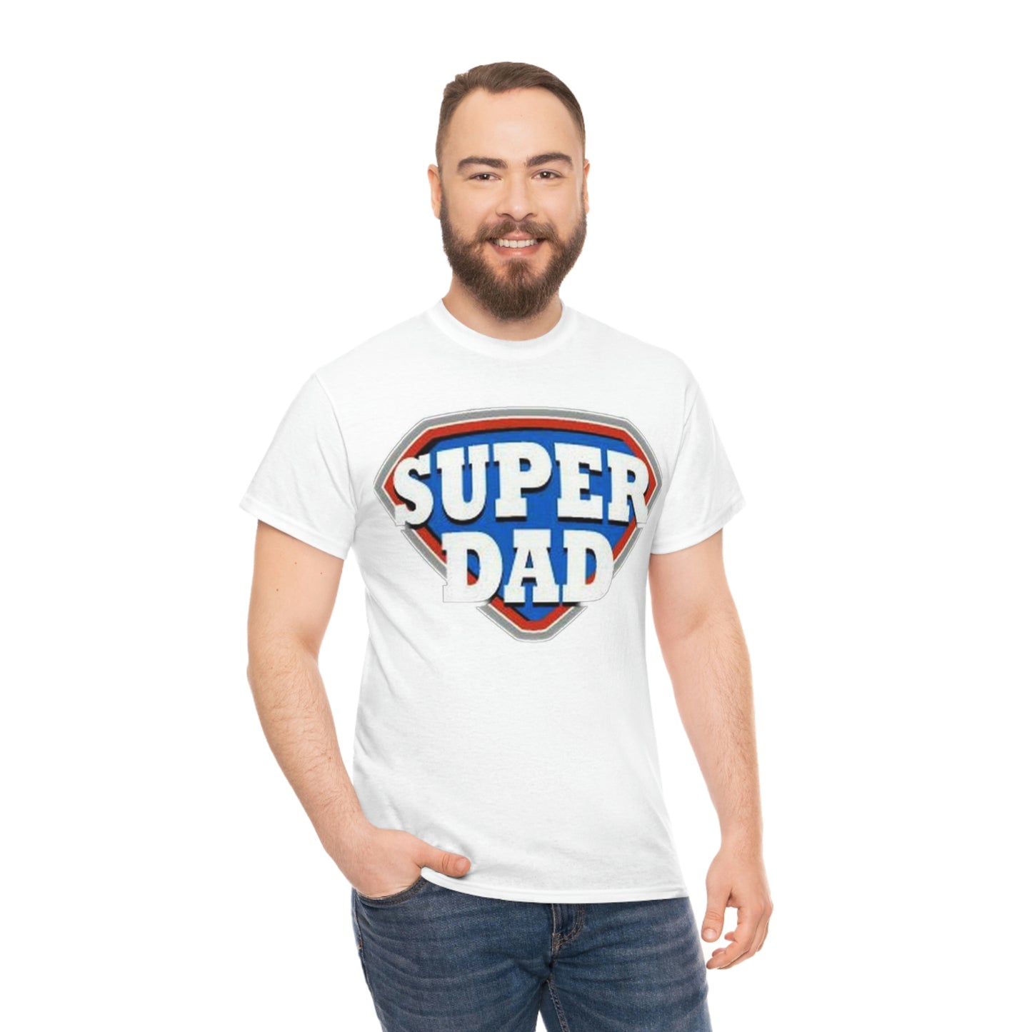 Super Dad Unisex Heavy Cotton Tee