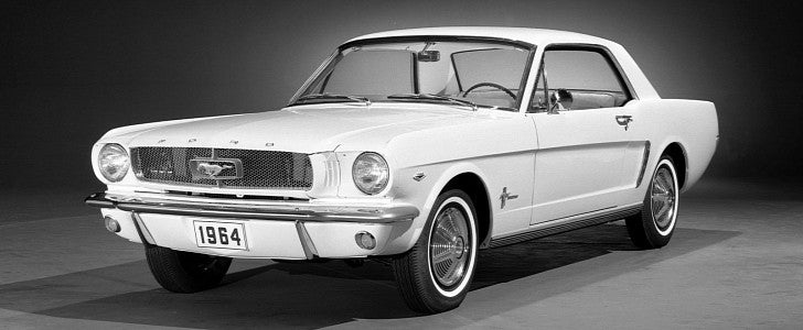 Ford Mustang Since 1964 Metal License Plate