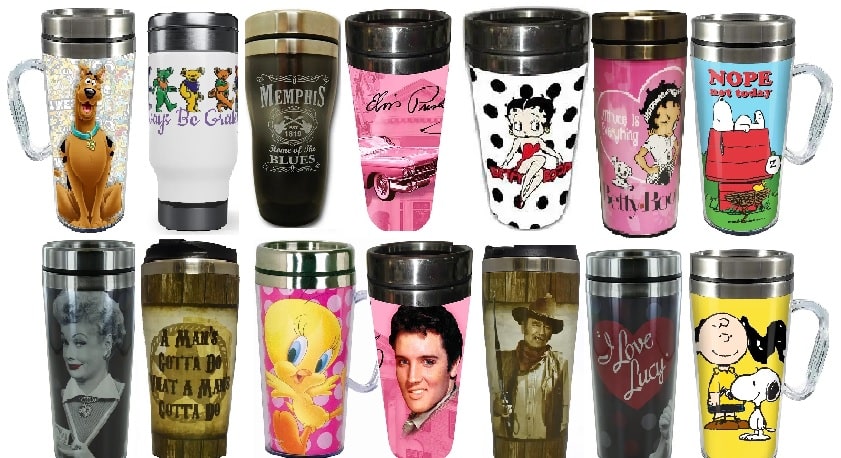 Tumblers, Thermos and Travel Mugs