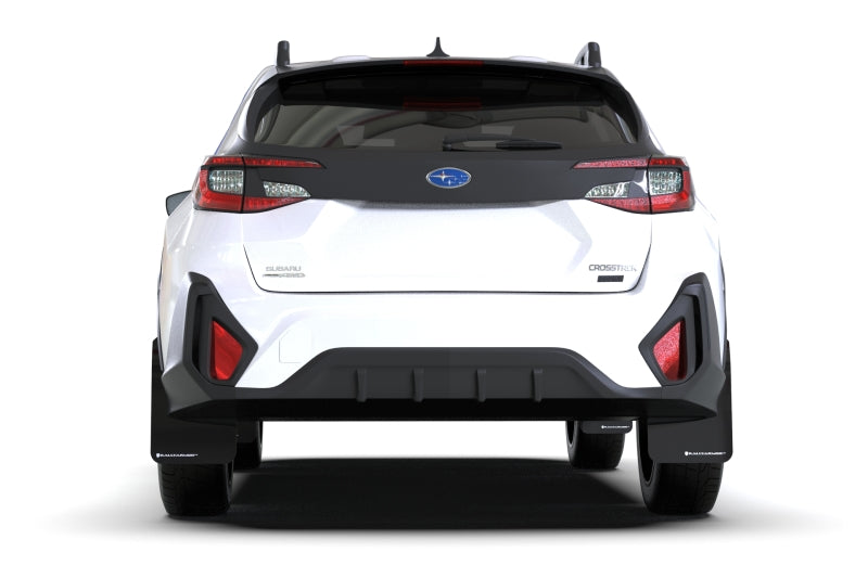 Rally Armor 24-26 Subaru Crosstrek Red UR Mud Flap White Logo
