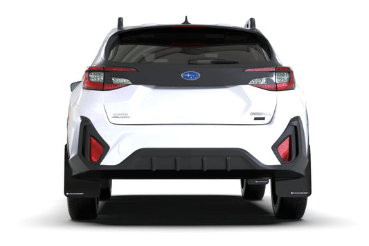 Rally Armor 24-26 Subaru Crosstrek Red UR Mud Flap White Logo