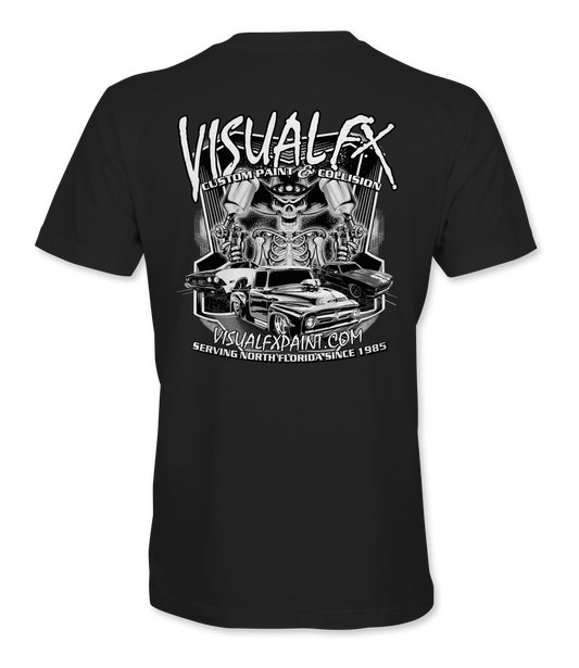 Visual FX Black and White T-Shirts