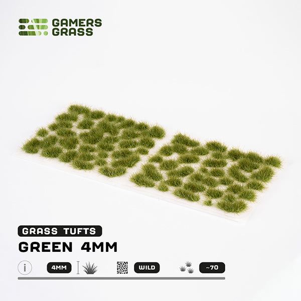 Green grass tufts packaging with 'GAMERS GRASS' branding on a white background.