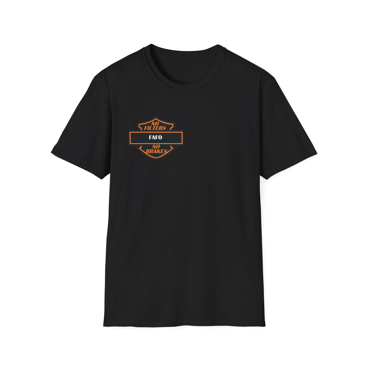 Faded Harley-Inspired Motorcycle T-Shirt FAFO
