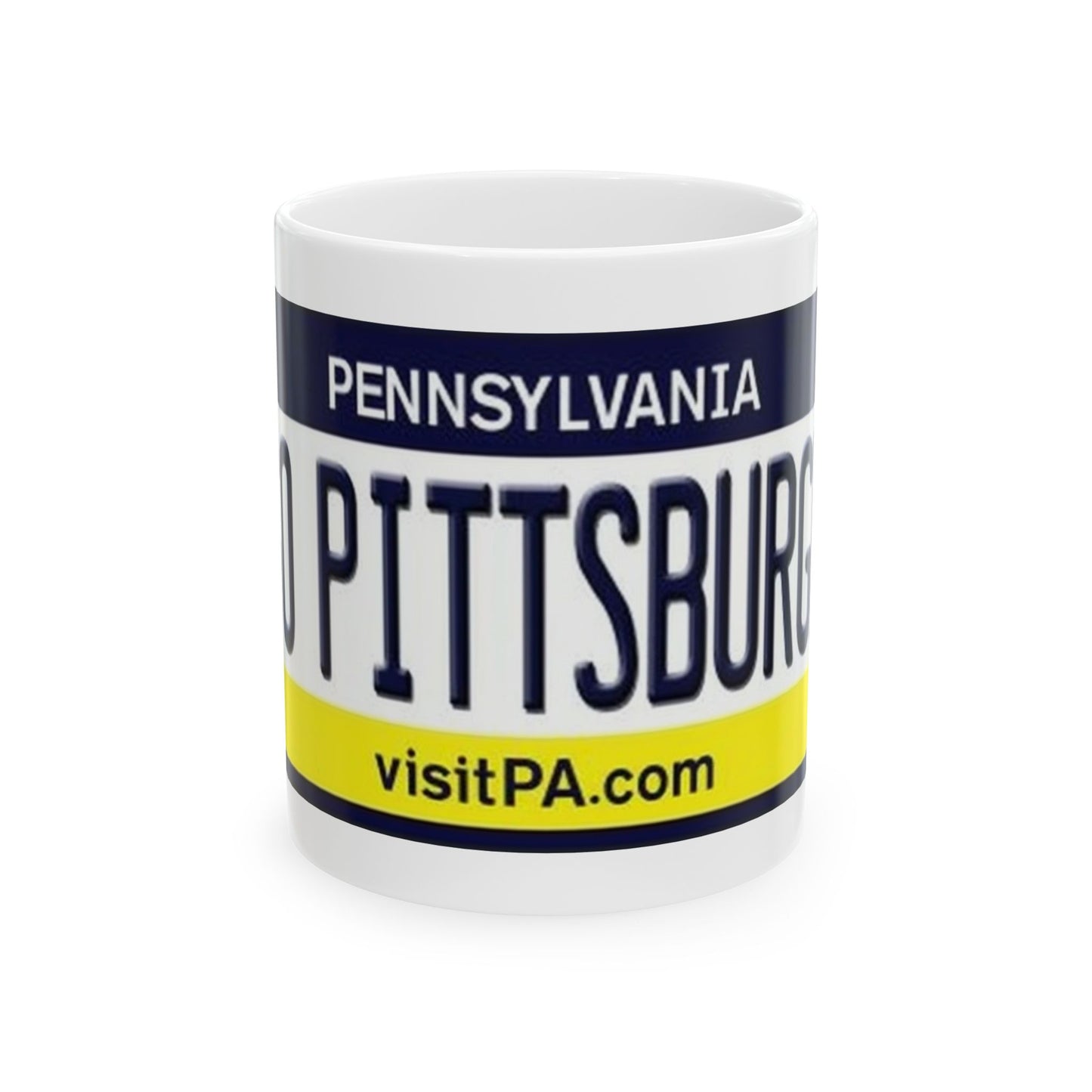 Go Pittsburgh 11 Oz. Ceramic Mug