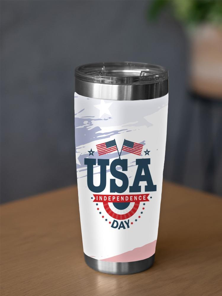 Usa. Independence Day Tumbler -Image by Shutterstock