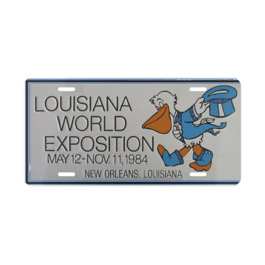 1984 Louisianna Worlds Fair Replica Vanity License Plate