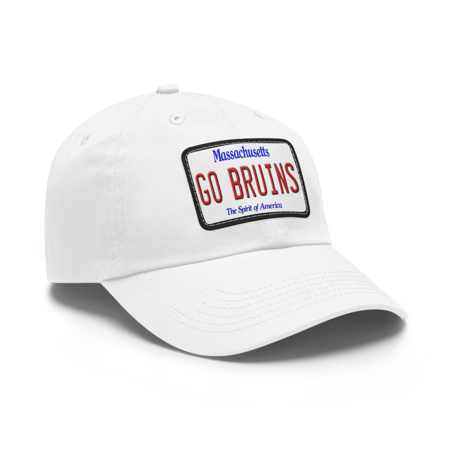 GO BRUINS Ball Cap with Leather Patch