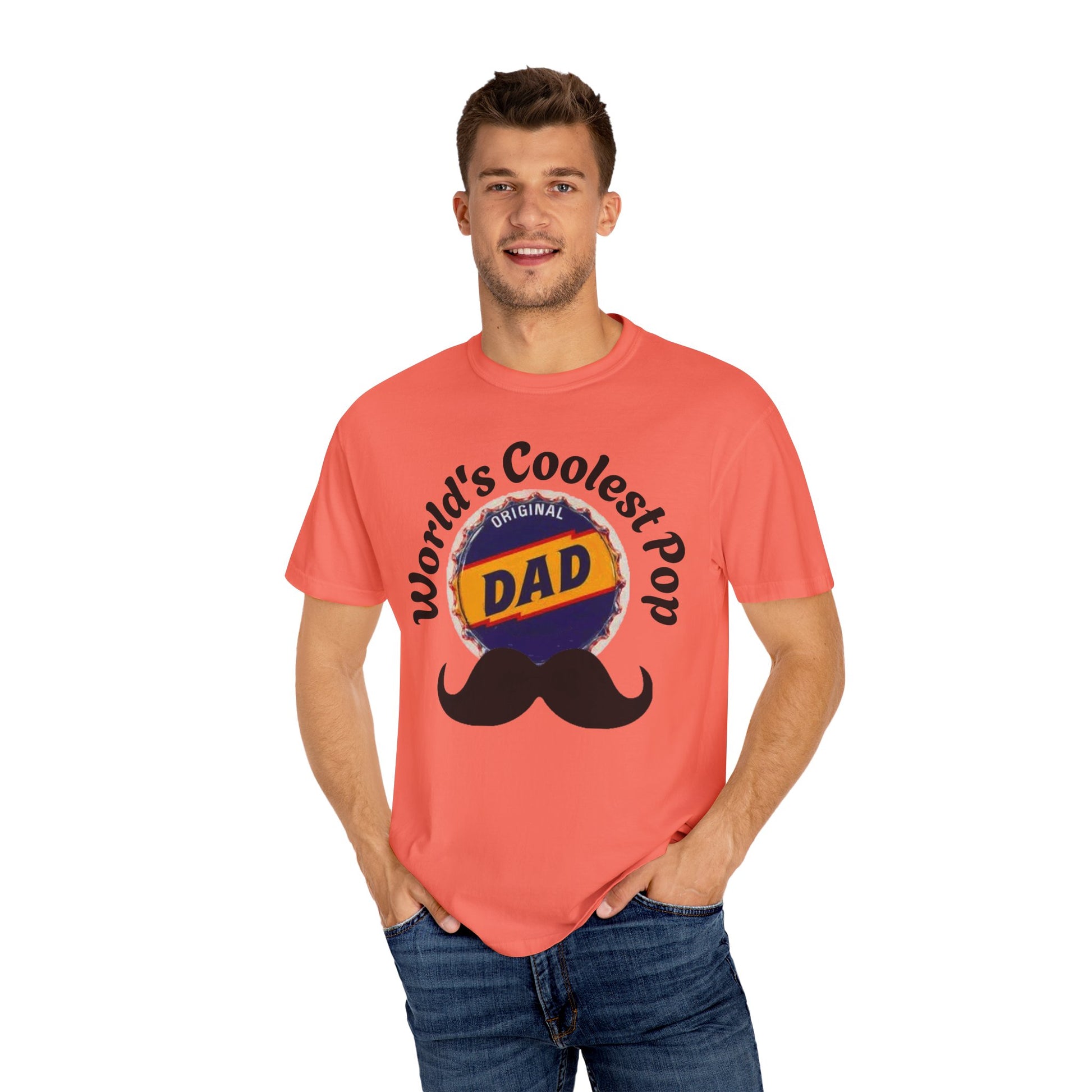 T-Shirt-  Worlds Coolest Pop Dads Tee Shirt