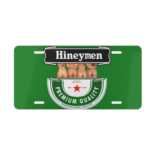 Hineymen Heineken Vanity license Plate