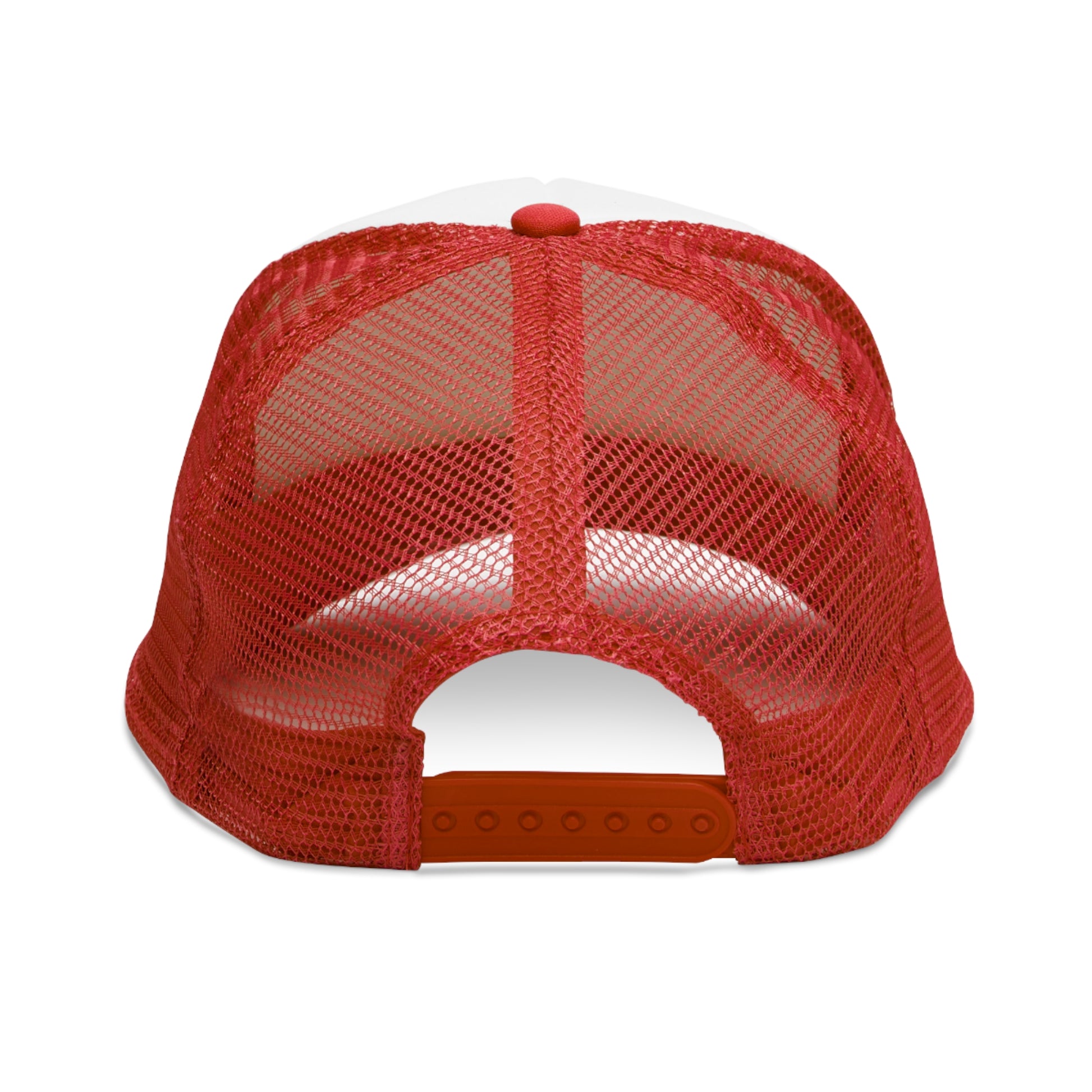 Rear View Red Popeye Strong To The Finish Mesh Ball Cap