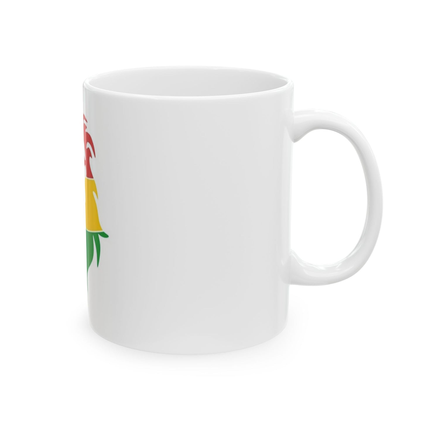 Rasta Lion Head 11 Oz. Ceramic Mug