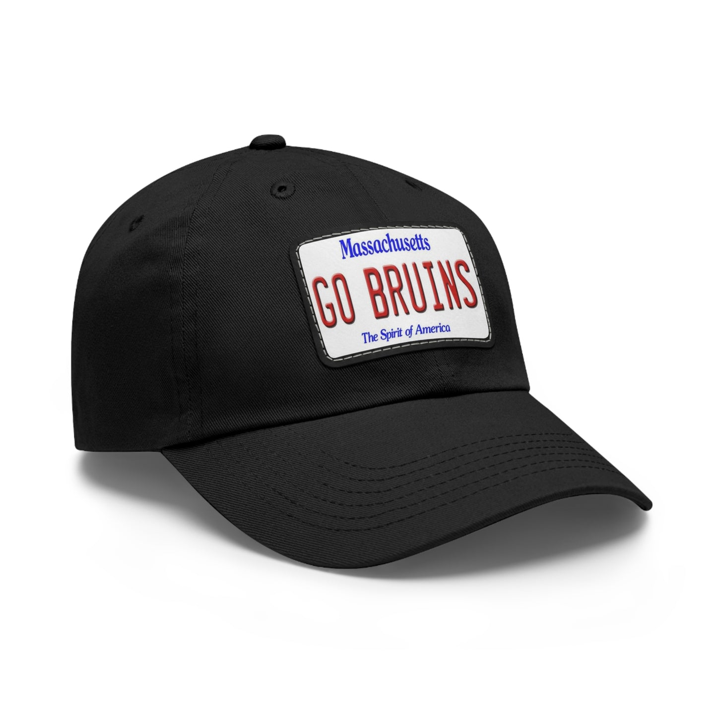 GO BRUINS Ball Cap with Leather Patch