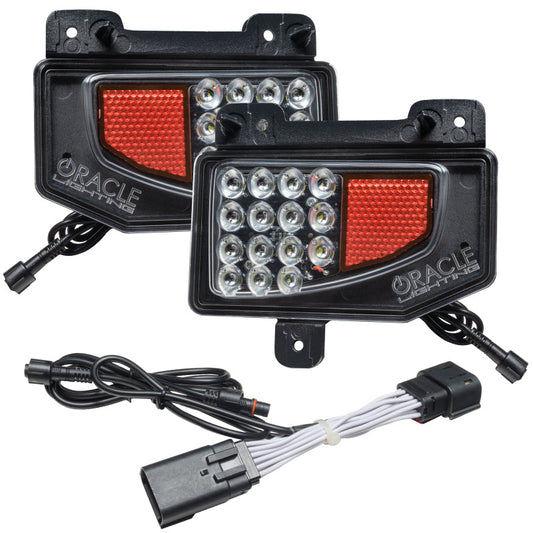Oracle Jeep Gladiator JT Rear Bumper LED Reverse Lights w/ Plug & Play Harness - 6000K