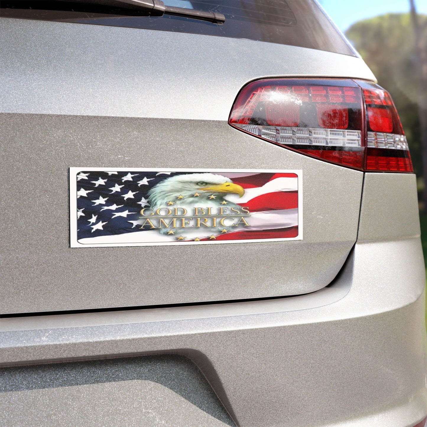 God Bless America Car Magnets