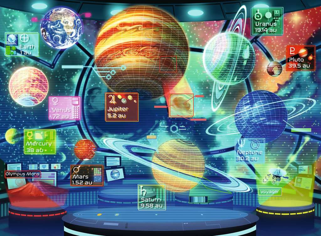 Puzzle: Planet Holograms