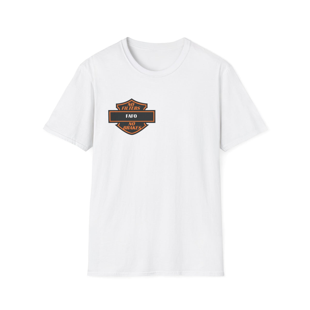Faded Harley-Inspired Motorcycle T-Shirt FAFO